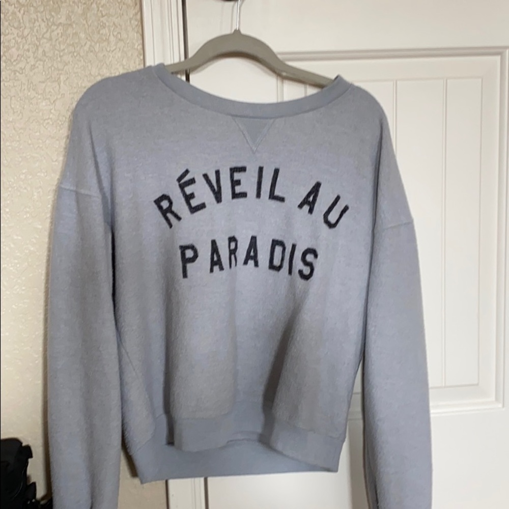 grey sweater size 4 US